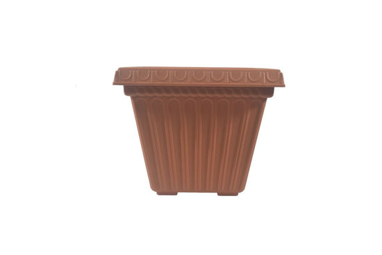 Foto de Maceta cuadrada #1 10136 Terracota Spartaplast 35x32 cms 22 lts