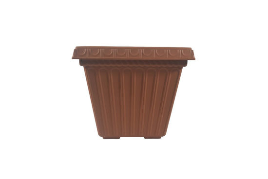 Foto de Maceta cuadrada #2  10144 terracota Spartaplast 39x36 cms 31 lts