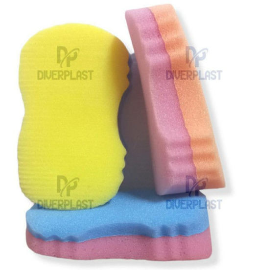 Foto de Esponja Multiusos Antialergica 21x12cms Diverplast (36)
