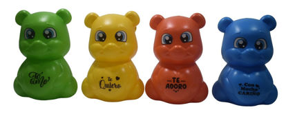 Foto de Alcancia Oso Corazon SP257P 21.5 alt,12 anch cms Plastikito (72)