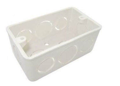 Foto de Caja PVC Electrica rectangular 4"x2"  