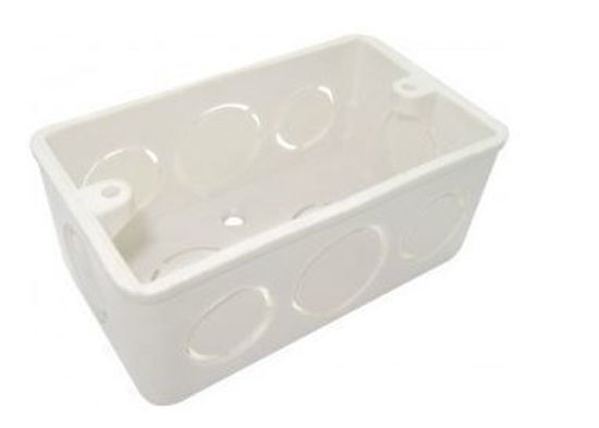 Foto de Caja PVC Electrica rectangular 4"x2"  