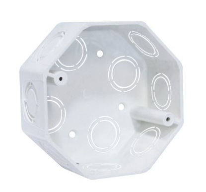 Foto de Caja PVC Electrica octagonal 4"x4"