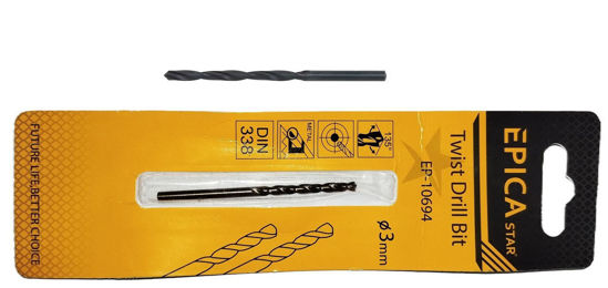 Foto de Broca Metal Helicoidal Blister 1/8"3X61mm EPICA EP-10694 (500)