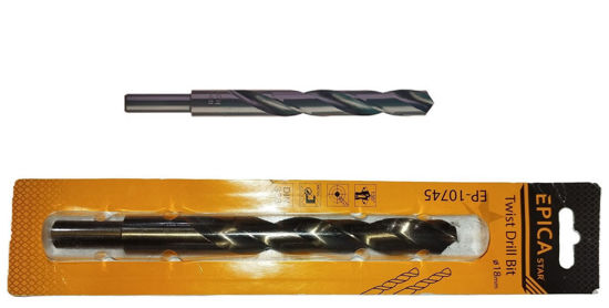 Foto de Broca Metal Helicoidal Blister 11/16" 18X191mm EPICA EP-10745 (50)