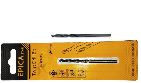 Foto de Broca Metal Helicoidal Blister 5/32" 4X75mm EPICA EP-10695 (500)