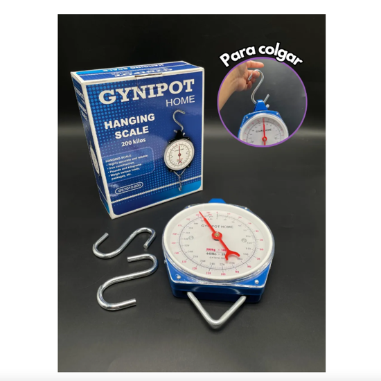 Foto de BALANZA COLGANTE 25 KILOS GYNIPOT HOME GY-7010-25