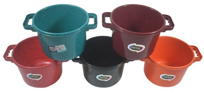 Foto de  OLLITA MEGAPLAST COLORES SURTIDOS *SIN TAPA*  ( 1.5LTRS #1699 15x20.5cms