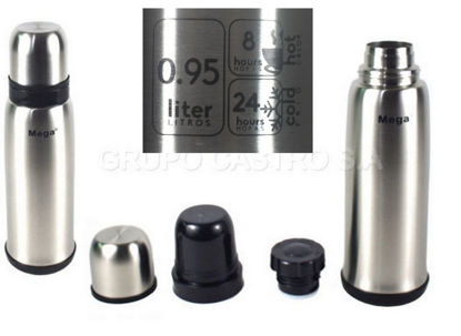 Foto de Termo p/cafe 1 ltr Acero Inox Espresso MEGA TB100 (6)