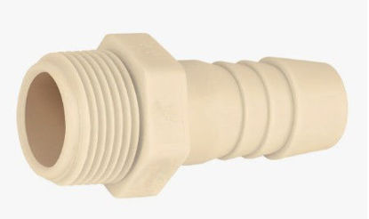 Foto de Adaptador macho 3/4" crema (19MM) 45169 CM-613 pollytubo (10)