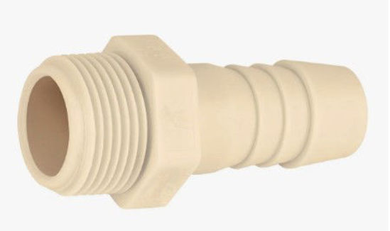 Foto de Adaptador macho 1" crema (25MM) 45170 CM-614 pollytubo (10)