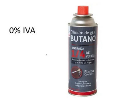Foto de CILINDRO DE GAS BUTANO 220GR 1/4 REDPOWER PARA ESTUFA PORTATIL (28)