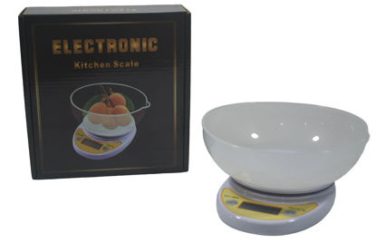 Foto de Bascula Cocina Digital 1Kg x0.1Gr 2 Bat AAA WH-B04 GET10-06 (40)