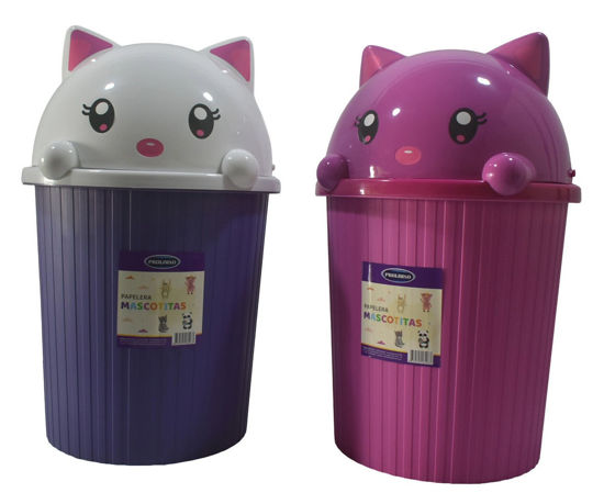 Foto de Papelera GATO PANS01 10 ltrs 26x48 cms Prolimso (36)