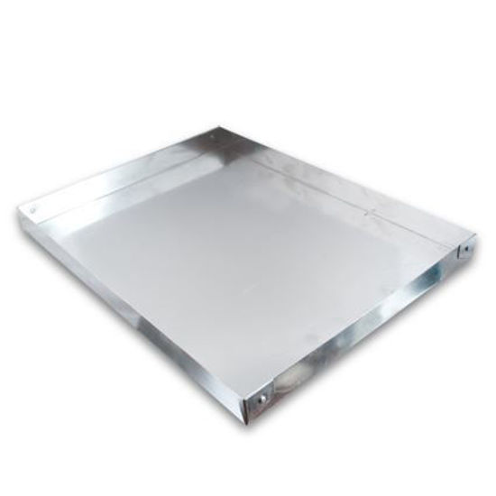 Foto de BANDEJA ALUMINIO RECT #3 BAJO 4,5altx 36,5largx 23ancho cms