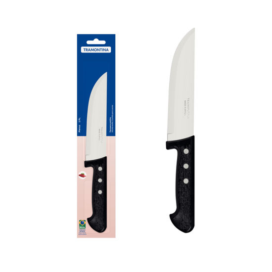 Foto de Cuchillo Tramontina p/plastico #6 15 cms 22921/106 Puño Anatomico BLISTER (60