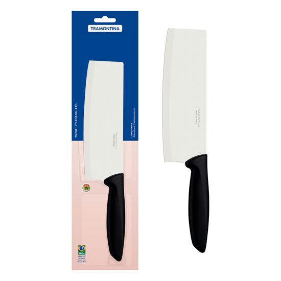 Foto de Cuchillo 7" Hacha 23445/107 Tramontina puño plast Blister (60)