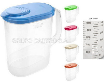 Foto de Jarra Plast Refrijarra 4.3 ltrs 12.7anc,26.1alt cms Reyplast RFX004000 (60)
