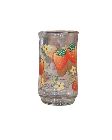 Foto de VASO VIDRIO DECORADO 12 ONZ  C-015/17-010 FRESAS (48)