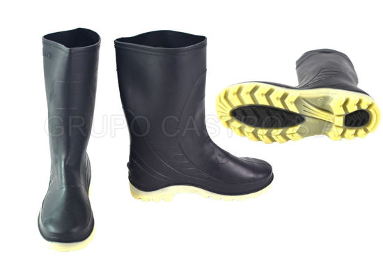 Foto de Bota Baja Pega Forte 45 suela amarilla