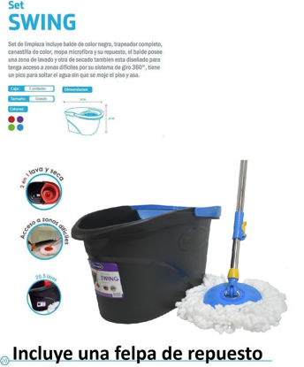 Foto de Palo Piso Tanque  Set Swing 50x29 cms 20.5 ltrs SSW001 Prolimso