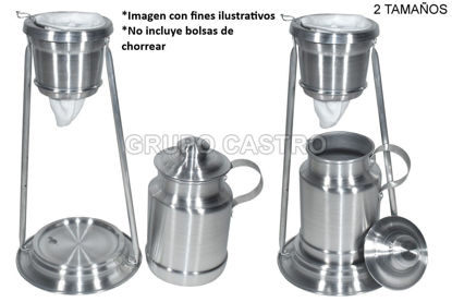 Foto de CHORREADOR ALUMINIO C/PICHEL