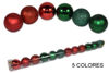 Foto de SET 12 ESFERAS NAVIDEÑAS 6 CMS