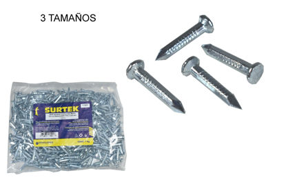 Foto de Clavo acero kilo galv concreto bolsa surtek aprox