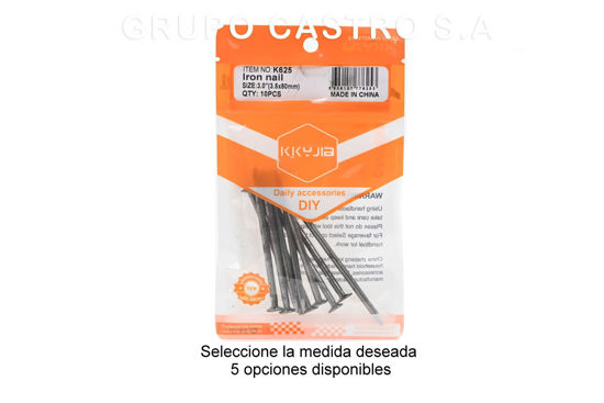 Foto de Clavo c/cabez Blister GET59