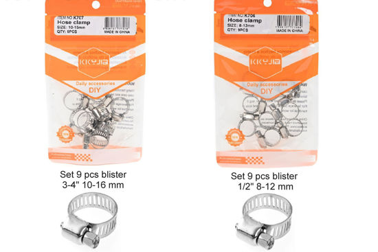 Foto de Abrazadera blister KKYJIA Set 9pcs