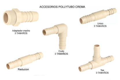 Foto de Codo  Pollytubo  crema