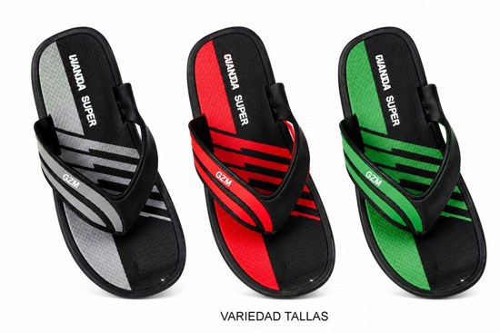 Foto de Sandalia gancho Hombre Hule GUANGDA SPEED GET57