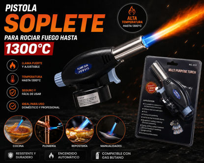 Foto de Pistola Soplete #915 P/Rociar fuego  hasta 1300° C NC5327 (100)
