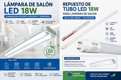 Foto de LAMPARA SALON Y REPUESTO LAMPARA