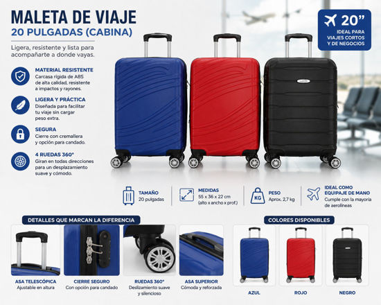 Foto de MALETA VIAJE 20"