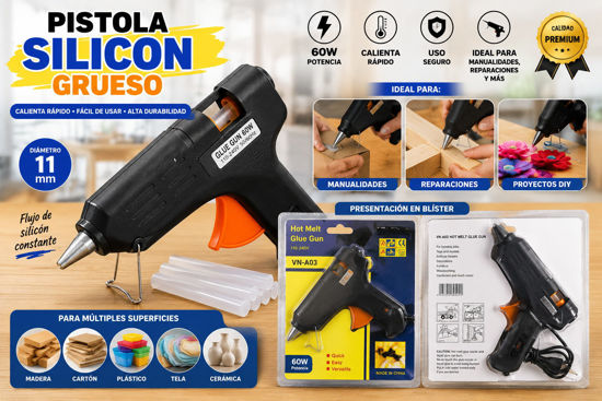 Foto de Pistola Silicon Delgado Trigger Feed GET47-05 (72)