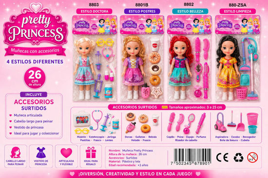 Foto de Muñeca 26cms Pretty Princess