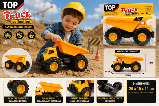 Foto de CARRO CONSTRUCCION TRUCK COLLECTION  8A-S14787/368-45 BOLSA  26X15X14CMS