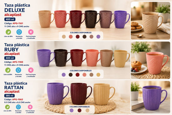Foto de Taza Plastica Alcaplast