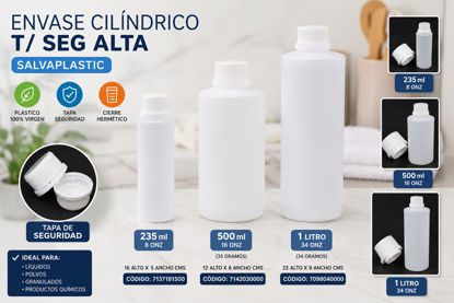 Foto de Envase CilindricoT/seg alta Salvaplastic